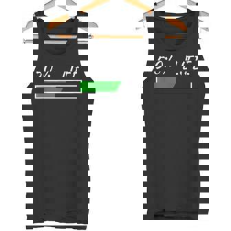 50Th Birthday 50 Life 50 Years Life Loading Bar 50 Percent タンクトップ - Kawaiitshirt