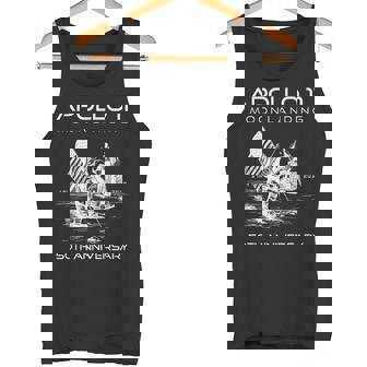 50周年記念 アポロ11号 月面着陸宇宙 ファーストステップ タンクトップ - Kawaiitshirt