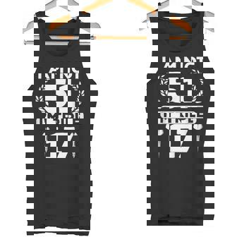 51歳の誕生日 ダーツプレイヤー おもしろダーツ タンクトップ - Kawaiitshirt