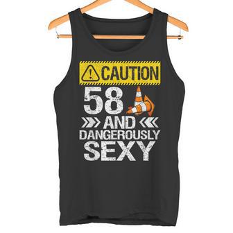 58 Y Peligrosamenteexyintage 58 Años Cumpleaños Regalo Camiseta sin mangas - Regaloses