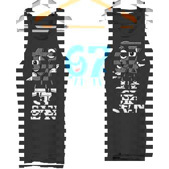 67 シックスセブン 6-7 Gen Alpha イタリアンブレインロットゲームミーム タンクトップ - Kawaiitshirt