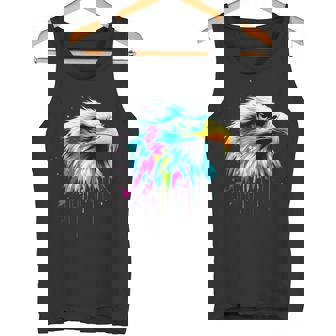Amantes Del Águila Calva Americana Colorido Arte Pop Águila Calva Camiseta sin mangas - Regaloses
