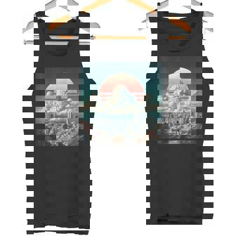 Ambient Cloud Lofi Tank Top | Mazezy