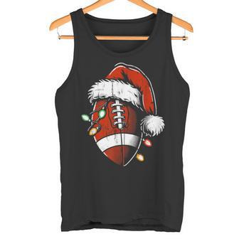 American Football Nikolausmütze –Intage Weihnachtenportliebhaber Tank Top - Geschenkecke