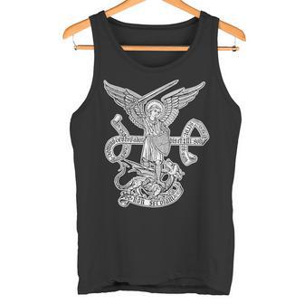 Amuleto De Protección Católica Dean Miguel Arcángel Miguel Camiseta sin mangas - Regaloses