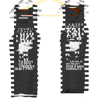 Animal De Granja Granjero Divertido Terapia Cerdo Camiseta sin mangas - Regaloses