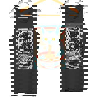 Anime Manga Kawaii Otaku Ramen Gato Divertido Regalo Camiseta sin mangas - Regaloses