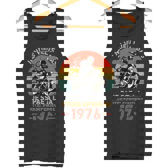 Anniversaire 49 Ans Motard Née En 1976Intage Moto Biker Débardeur e - Cadeauxyz