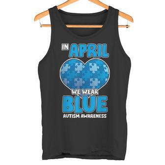 April Puzzle Cinta De Concienciaciónobre Autismo Apoyo Cardíaco Autista Camiseta sin mangas - Regaloses