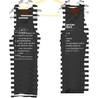 Arquitecto Definición Divertida Arquitectura Arquitectura Gráfico Camiseta sin mangas - Regaloses