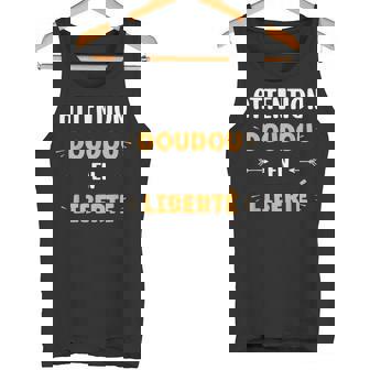 Attention Doudou En Liberté Prénom Citation Doudou Débardeur e - Cadeauxyz