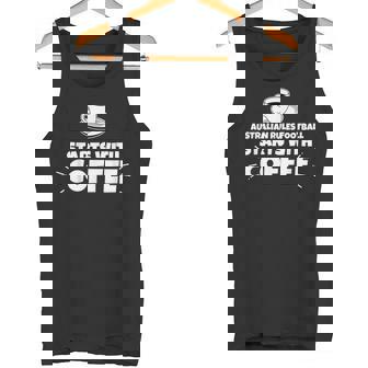 Australian Rules Football Starts With Coffee Funny Tank Top | Mazezy