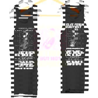 Auxiliar Deuelo Jubilado Cabina Avión Tripulante Azafata Camiseta sin mangas - Regaloses