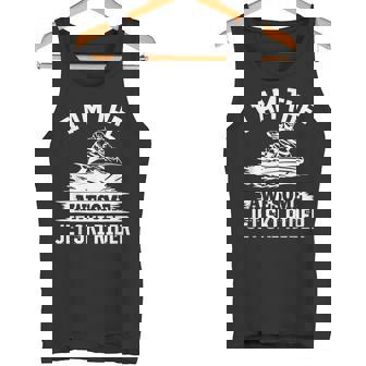 I Am The Awesome Jet Ski Rider Jetski Jetskiing Tank Top | Mazezy