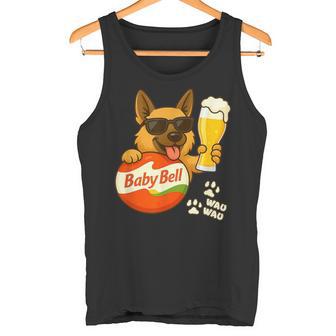 Baby Bell Malle Party Outfit Mit Hund Und Bier Tank Top - Geschenkecke