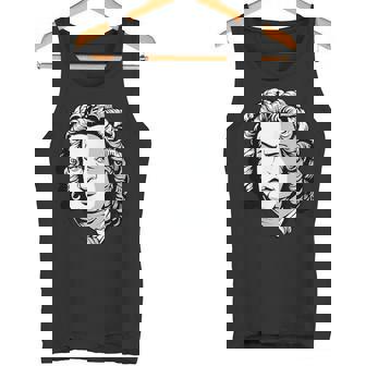 Bach German Musician Instrumental Composer Music Graphic Tank Top | Mazezy