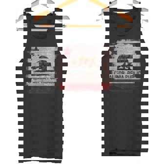 Bandera De La República De California Oso Desgastado Camiseta sin mangas - Regaloses