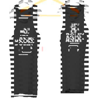 Basslines Bassist Guitar Need Musician Low Battery Tank Top | Mazezy