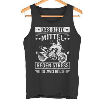 Beste Mittel Gegentress Motorrad Geschenk Tank Top - Geschenkecke