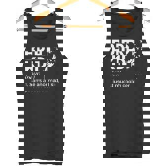 Bird Kid Definition For Bird Lover Birdwatching Tank Top | Mazezy