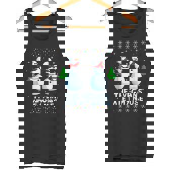 Bonhomme De Neige Humoristique De Noël Theegans Ate My Nez Débardeur e - Cadeauxyz