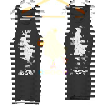 Boo Roller Skating Hippie Ghost Love Roller Skate Halloween Tank Top | Mazezy