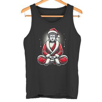Bouddha Méditant Père Noël Noël Paix Zen Bouddha Débardeur e - Cadeauxyz