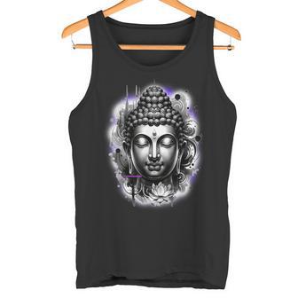 Bouddha Méditation Indigo Débardeur e - Cadeauxyz