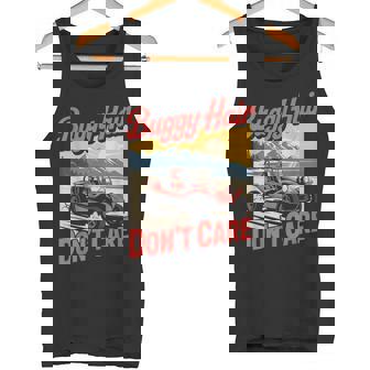 Buggy Hair Don't Care Rail Racing Offroad Car Dune Buggy Tank Top | Mazezy