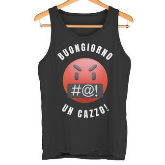 Buongiorno Un Cazzo Magliette DivertentiCritte Ironiche Maglia A Manica Canotta - Novitaregali