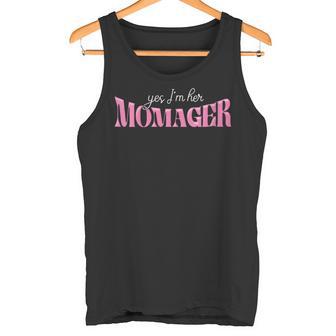 Business Manager Mom Entreprenuership Mompreneur Momager Tank Top | Mazezy