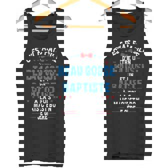 Cadeau De Noël Drôle Pour Homme Beau Gosse Baptiste Humour Débardeur e - Cadeauxyz