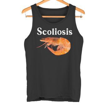 Camarones Divertidos Y Lindos Para La Escoliosis Camiseta sin mangas - Regaloses