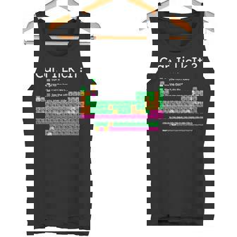 Can I Lick It 周期表 タンクトップ - Kawaiitshirt