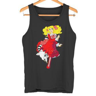 Candy Candy Red Dessin Animé Japonais Manga Rétro Années 80 Débardeur e - Cadeauxyz