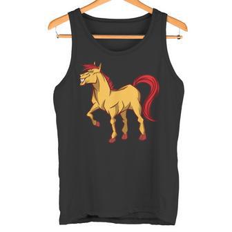 Cara De Caballo Riendo Camiseta sin mangas - Regaloses