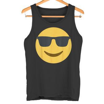 Cara De Emoticonoonriente Con Gafas Deol Camiseta sin mangas - Regaloses