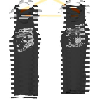 Cassette Tape Simple 80s 90s Music Tank Top | Mazezy