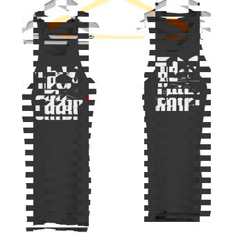 The Catfather Para Padre De Gatos Divertido Regalo Para Papá Camiseta sin mangas - Regaloses