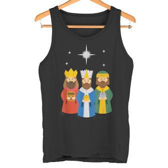Celebración De La Epifanía Del Día De Los Reyes Magos 2025 Tres Reyes Camiseta sin mangas - Regaloses