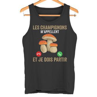 Cèpes Champignon Les Champignons M'appellent Je Dois Partir Débardeur e - Cadeauxyz