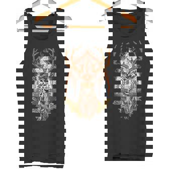 Cerfintage Animalauvage Forêt Animaux Bois Forêt Cerf Débardeur e - Cadeauxyz