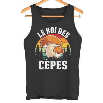 Chasseur De Champignon Champignons Le Roi Des Cèpes Débardeur e - Cadeauxyz