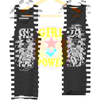 Chica Poder Feminismo Kawaii Harajuku Japonés Camiseta sin mangas - Regaloses