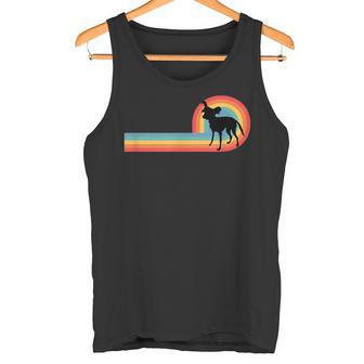 Chino Crested – Perro Retro De Los Años 70 Con Diseño De Arco Iris Camiseta sin mangas - Regaloses