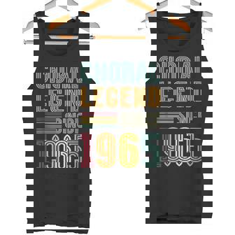 Choral Legend 1965 Singer 60 Years 60th Birthday Choir Tank Top Tank Top | Mazezy