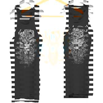 Ciervo Animal Zoo Arte Ciervo Camiseta sin mangas - Regaloses