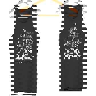 Clarinetist Cats Lover Clarinet Player Expert Musician Music Tank Top | Mazezy