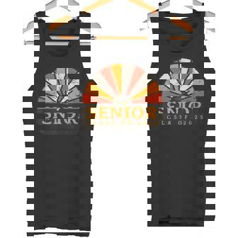 Class Of 2025 Senior Sunrise Graduation Cap Diploma Vintage Tank Top | Mazezy