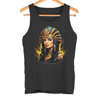 Cleopatra Diosa Reina Egipcia Del Antiguo Egipto Mitología Camiseta sin mangas - Regaloses